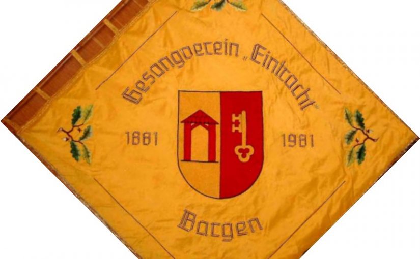 Ankündigung MGV Eintracht 1881 Bargen e.V. Jahreshauptversammlung