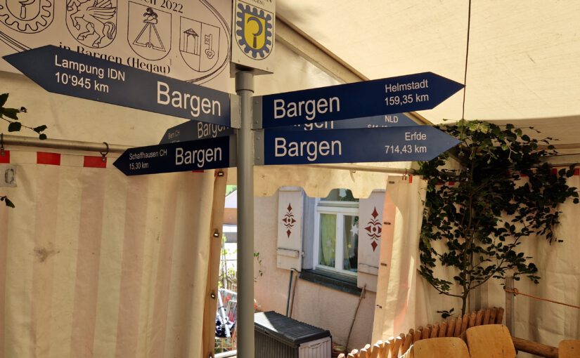 „Vier-Bargen-Treffen“ – Die nördlichste Gemeinde der Schweiz  lädt diesmal ihre Namensvetter ein